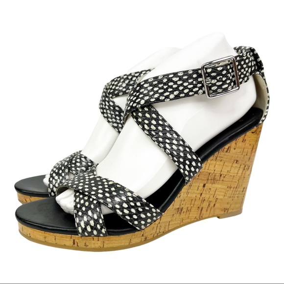 Cole Haan Grand OS Jillian Cork Wedge Sandals - Picture 9 of 9
